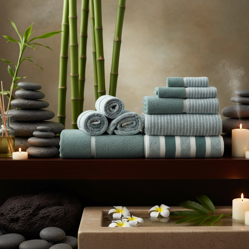 AquaPlush | Set di Asciugamani da Bagno in Pile Corallo 8 Pezzi