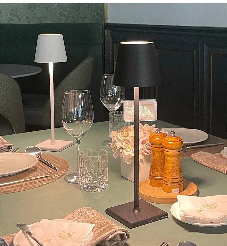 ClassicLume | Lampada da Scrivania Design Moderna Ricaricabile 5