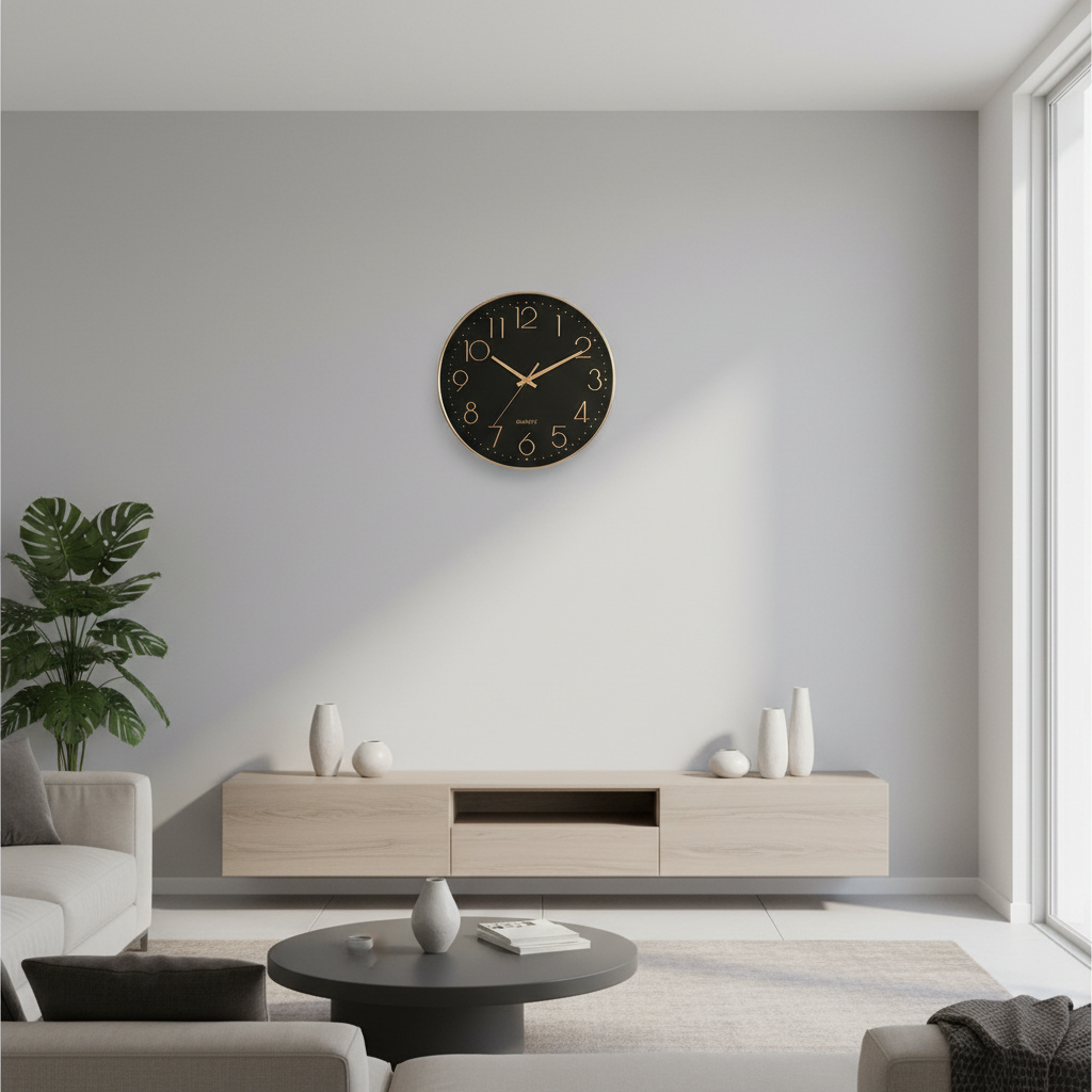 Orologio da Parete Oro Rosa | Orologio da Parete Moderno