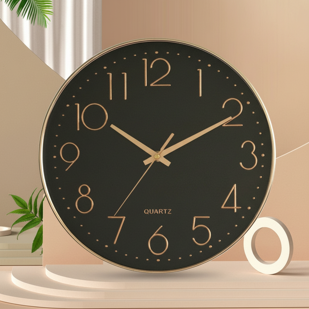 Orologio da Parete Oro Rosa | Orologio da Parete Moderno