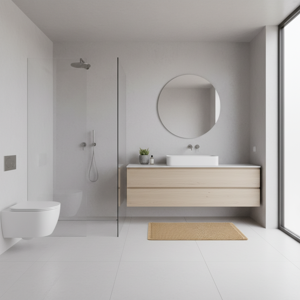Tappetino da Bagno Antiscivolo Waffle Ultra Assorbente | Tappetini Bagno
